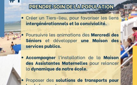 #1 - Voici nos premières mesures pour notre ville !