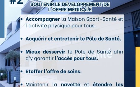 #2 - La santé, une priorité pour tous les Villersois !