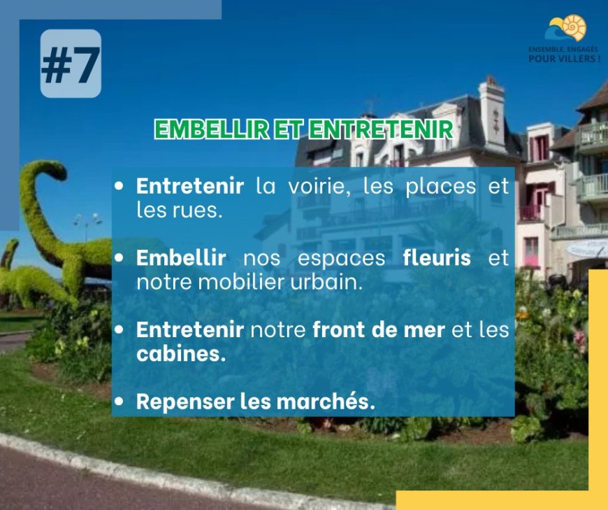 #7 - Un cadre de vie agréable pour tous !